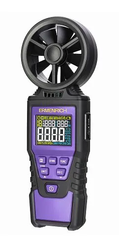 фотография Цифров анемометър Ermenrich Seek DN30, изображение 1
