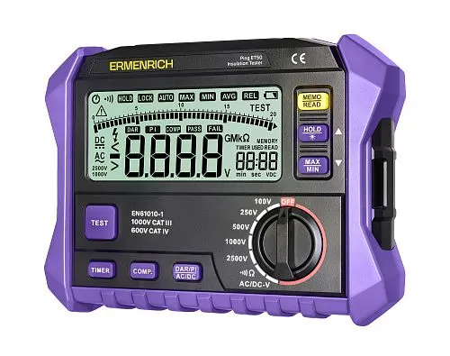 картинка Тестер на изолацията Ermenrich Ping ET50, изображение 1