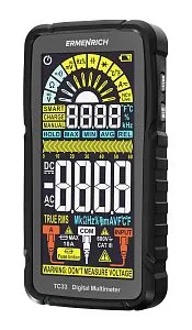 снимка Цифров мултиметър Ermenrich Zing TC33