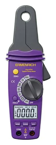 снимка Цифрови амперметър клещи Ermenrich Zing DZ50 , изображение 1