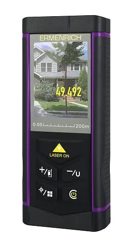 снимка Лазерен измерител Ermenrich PRO LR200, с камера, изображение 1