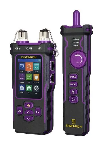 фотография Оптичен търсач за кабели Ermenrich NetGeeks NP60, изображение 1