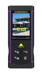 снимка Лазерен измерител Ermenrich PRO LR200, с камера
