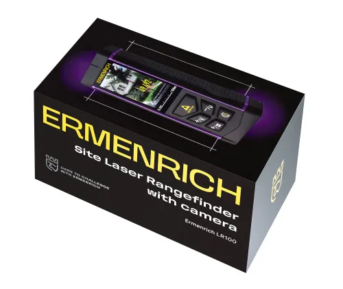 снимка Лазерен измерител Ermenrich PRO LR100, с камера, изображение 8