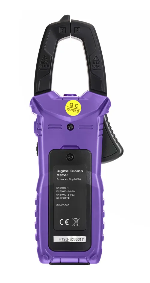 снимка Цифрови амперметър клещи Ermenrich Ping MK20, изображение 8
