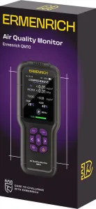 изображение Монитор за качество на въздуха Ermenrich QM10