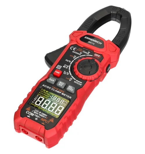 картинка Цифрови амперметър клещи Ermenrich Ping MK70, изображение 4
