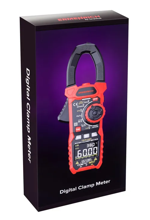 картинка Цифрови амперметър клещи Ermenrich Ping MK70, изображение 10