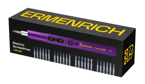 фотография Електрическа отвертка Ermenrich Tunn PD20, изображение 9
