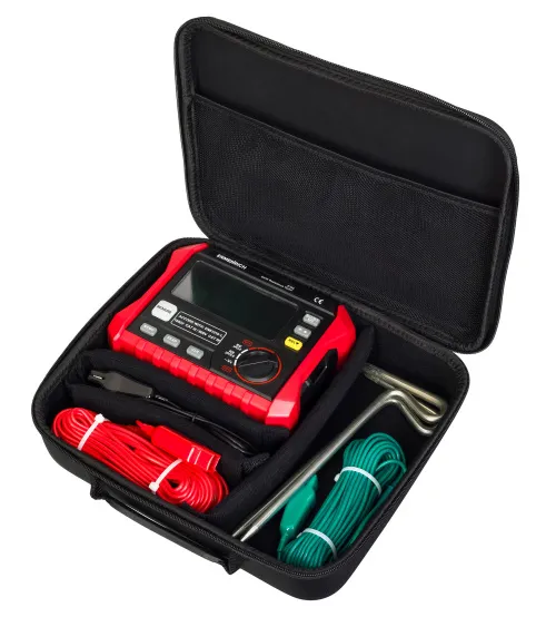 снимка Тестер за съпротивлението на заземяването Ermenrich Ping ET60, изображение 2