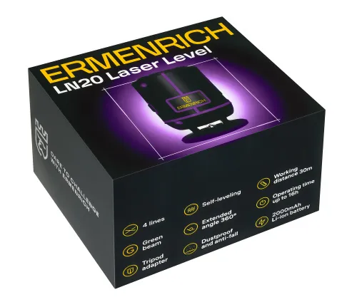картинка Лазерен нивелир Ermenrich PLUS LN20, изображение 9