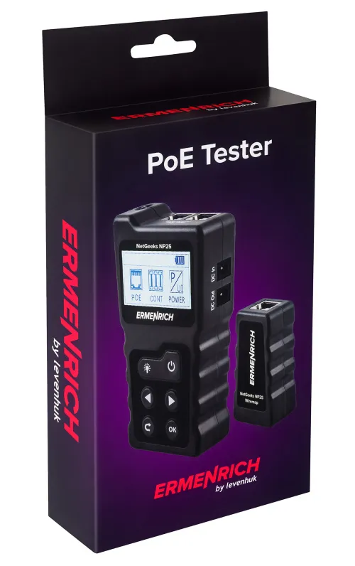 фотография PoE тестер Ermenrich NetGeeks NP25, изображение 10
