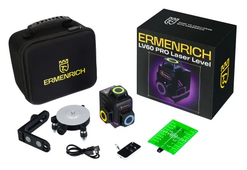 картинка Лазерен нивелир Ermenrich PRO LV60, изображение 2