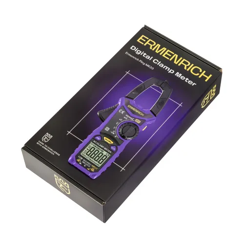 снимка Цифрови амперметър клещи Ermenrich Ping MK20, изображение 11