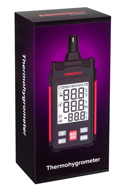 изображение Термохигрометър Ermenrich Wett TU20, изображение 9