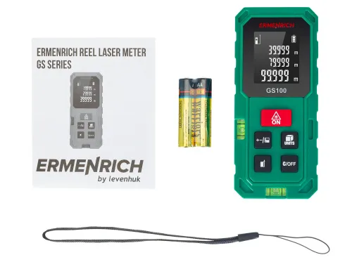 изображение Лазерен измерител Ermenrich Reel PLUS GS100, изображение 2