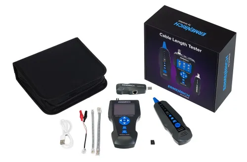 изображение Тестер за дължина на кабели Ermenrich NetGeeks NL80, изображение 2