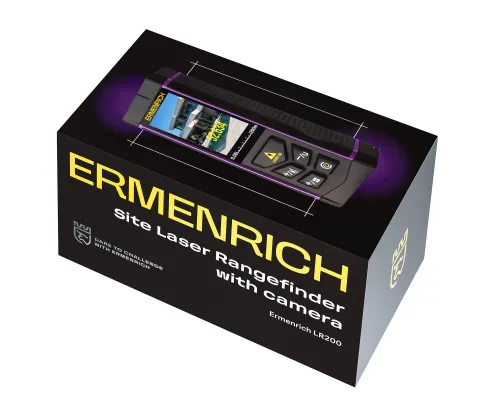 снимка Лазерен измерител Ermenrich PRO LR200, с камера, изображение 8