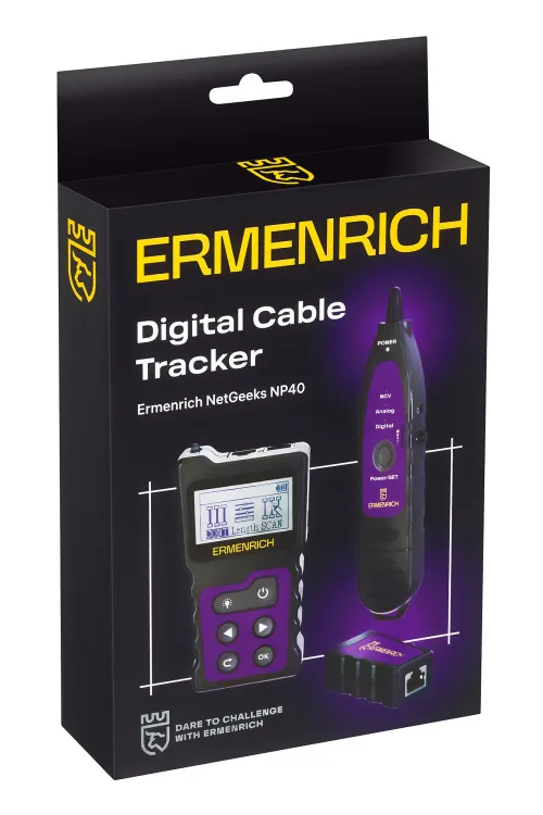 картинка Цифров търсач за кабели Ermenrich NetGeeks NP40, изображение 9