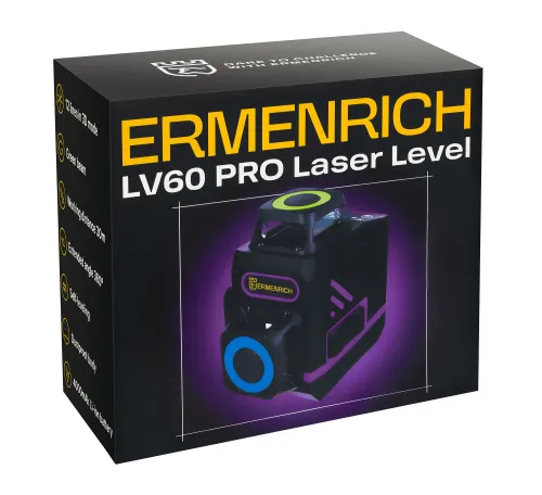 картинка Лазерен нивелир Ermenrich PRO LV60, изображение 10