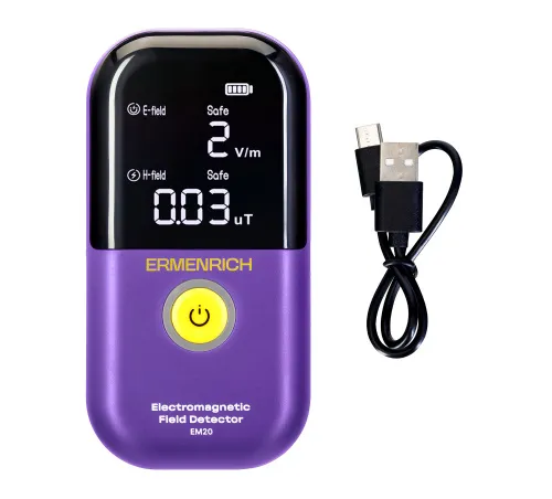 картинка Детектор на електромагнитно поле Ermenrich EM20, изображение 5