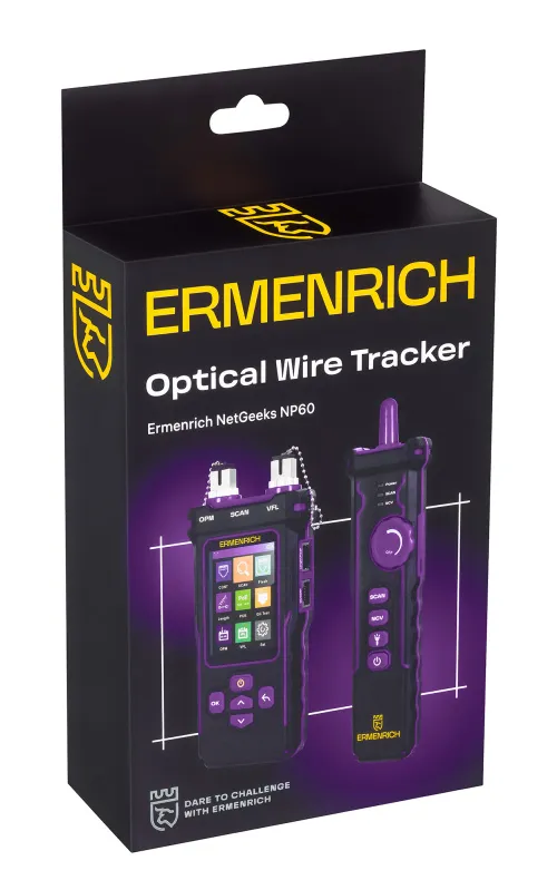 фотография Оптичен търсач за кабели Ermenrich NetGeeks NP60, изображение 13