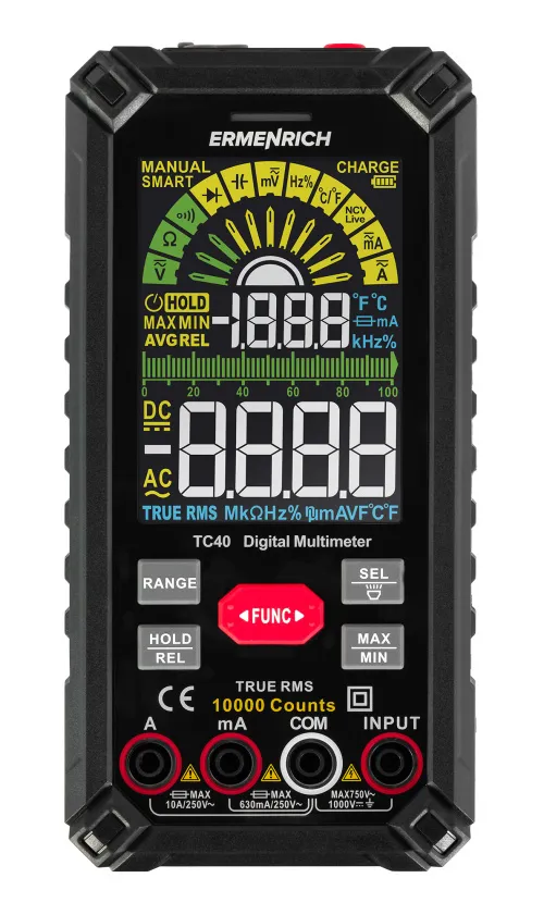 фотография Цифров мултиметър Ermenrich Zing TC40, изображение 3