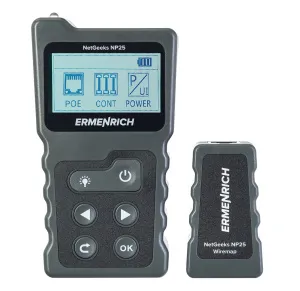 фотография PoE тестер Ermenrich NetGeeks NP25