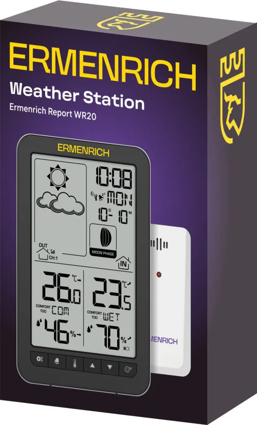 картинка Метеорологична станция Ermenrich Report WR20, изображение 2