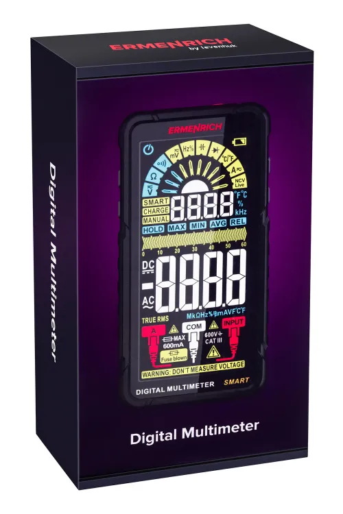 снимка Цифров мултиметър Ermenrich Zing TC33, изображение 11