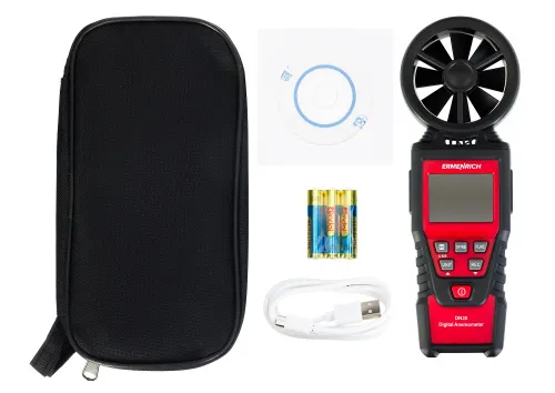 фотография Цифров анемометър Ermenrich Seek DN30, изображение 7