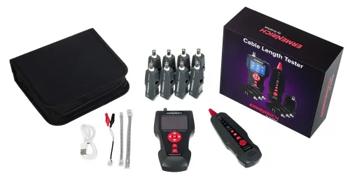 изображение Тестер за дължина на кабели Ermenrich NetGeeks NL70, изображение 2