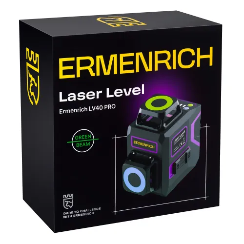 изображение Лазерен нивелир Ermenrich PRO LV40, изображение 10