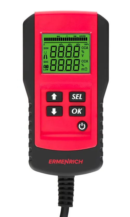 снимка Тестер за акумулатори Ermenrich Zing AL45, изображение 3