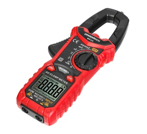 снимка Цифрови амперметър клещи Ermenrich Ping MK20, изображение 4