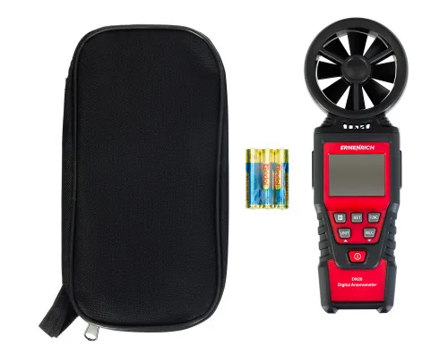 снимка Цифров анемометър Ermenrich Seek DN20, изображение 6