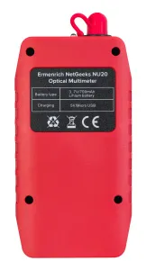 фотография Оптичен мултиметър Ermenrich NetGeeks NU20